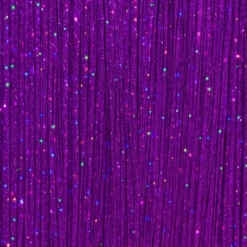 Hårforlængelse Glitter Lilla