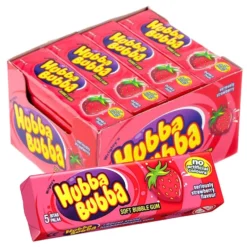 Hubba Hubba Jordbær Storpak