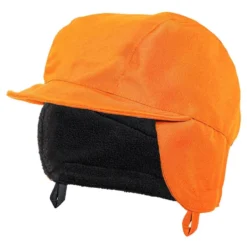 Hue med Øreklapper Orange