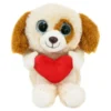 Hund med Rødt Hjerte Bamse