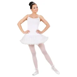 Hvid Ballerina Kostume