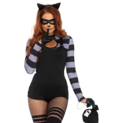 Indbrudstyv Kat Deluxe Kostume