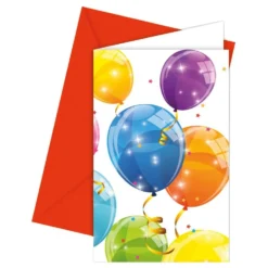 Indbydelser Balloner