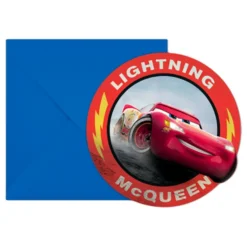 Indbydelser Biler/Cars 3