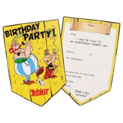 Invitationkort Asterix