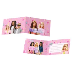 Invitationskort Barbie™ Friends