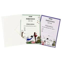 Invitationskort Mumi