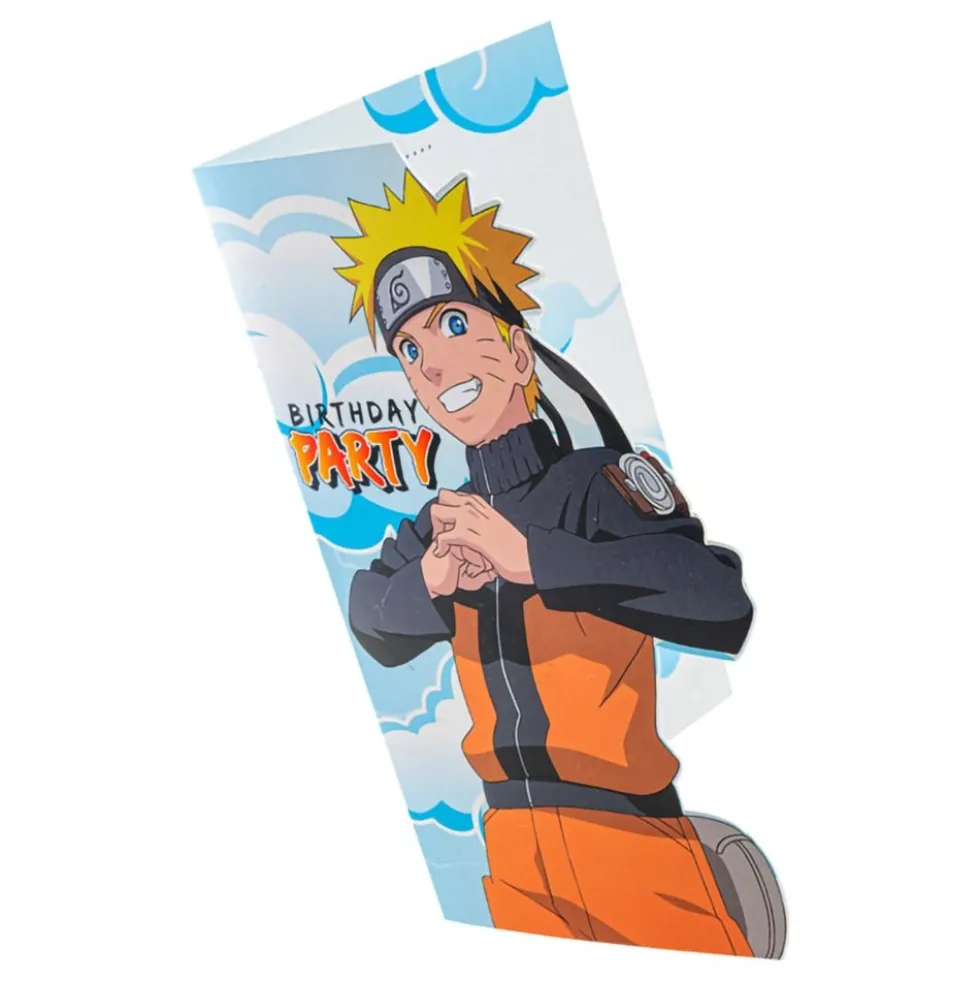 Invitationskort Naruto Shippuden