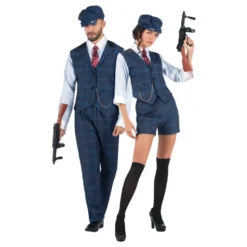Irsk Gangster Dame Kostume