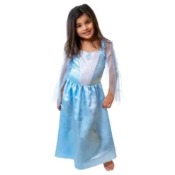 Isdronning Kjole Børnekostume