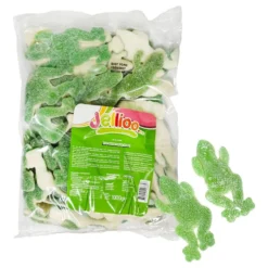 Jellioo Big Green Sour Frog Økonomipakke