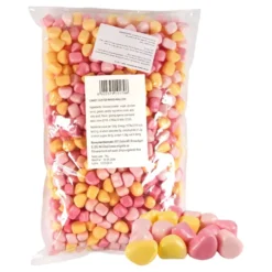 Jellioo Candy Coated Marshmallow Heart Økonomipakke