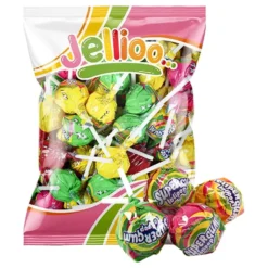 Jellioo Super Gum Lollipop Mix Økonomipakke