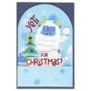 Julekort Pop-Up Are You Yeti For Christmas