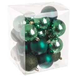 Julekugler Grøn Mix