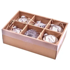 Julekugler Silver Mix