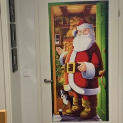Julemanden Dørdekoration