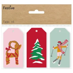 Juletiketter Motiv