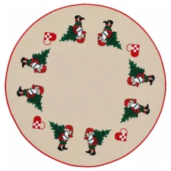 Juletræstæppe Nisse