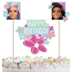 Kagedekoration Barbie Sweet Life