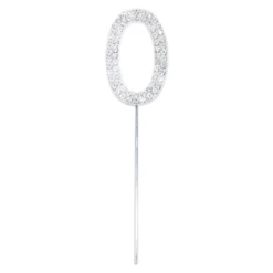 Kagedekoration Tal Diamanter Silver