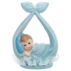 Kagefigur Babydreng i Halstørklæde