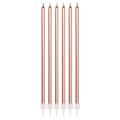 Kagelys Lange Roséguld Metallic