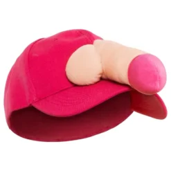 Kasket med Penis Lyserød