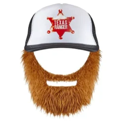 Kasket Texas Ranger med Skæg