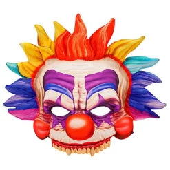 Killer Klovn Maske Flerfarvet