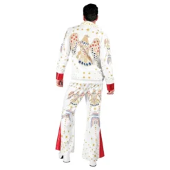 King of Rock Hvid Kostume
