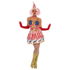 Klovn Karussel Kjole Deluxe Kostume