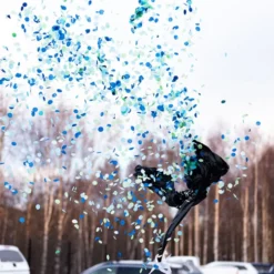 Kæmpeballon Boy or Girl med Konfetti
