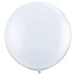 Kæmpeballon Hvid
