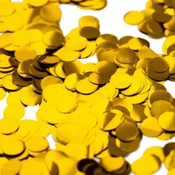 Konfetti Guld Metallic Runde