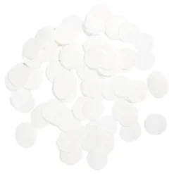 Konfetti Hvid Stor