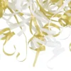 Konfettikanon Happily Ever After Guld/Hvid