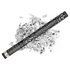 Konfettikanon Metallic Silver