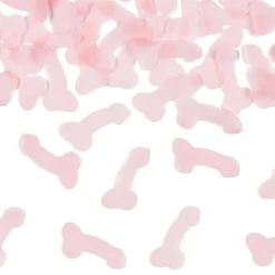 Konfettikanon Penis Lyserød
