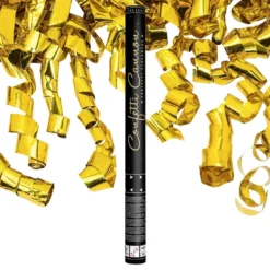 Konfettikanon Streamers Guld