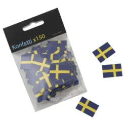 Konfetti Svenske Flag