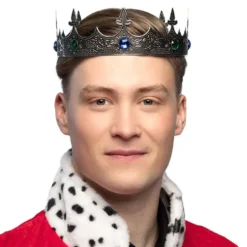 Kongekrone Sølv i Metal