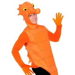Korte Orange Handsker