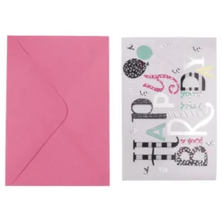 Kort Pop-Up Happy Birthday med Kuvert