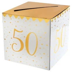Kortæske 50 Guld