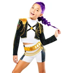 K-pop Demon Hunters™ Rumi Gold Hybrid Børnekostume