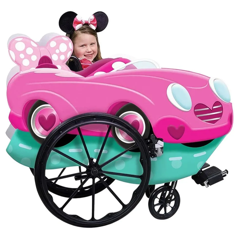 Kørestolskostume Disney Minnie Mouse