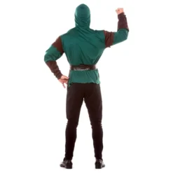 Kriger med Maske Kostume
