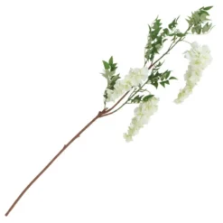 Kunstig Blomst Blåregn Hvid
