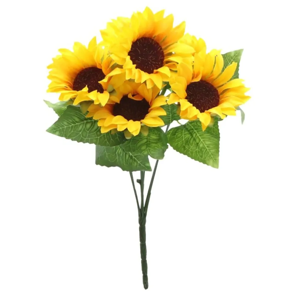 Kunstig Blomsterbuket Solsikker